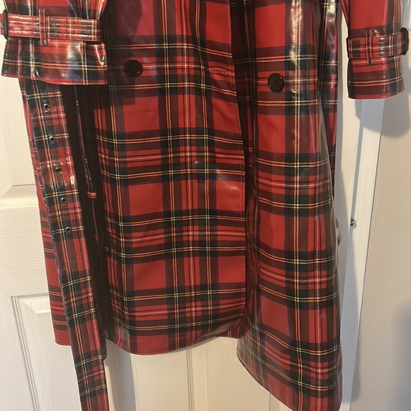 Sale New authentic Burberry plaid trench coat - Picture 5 of 7